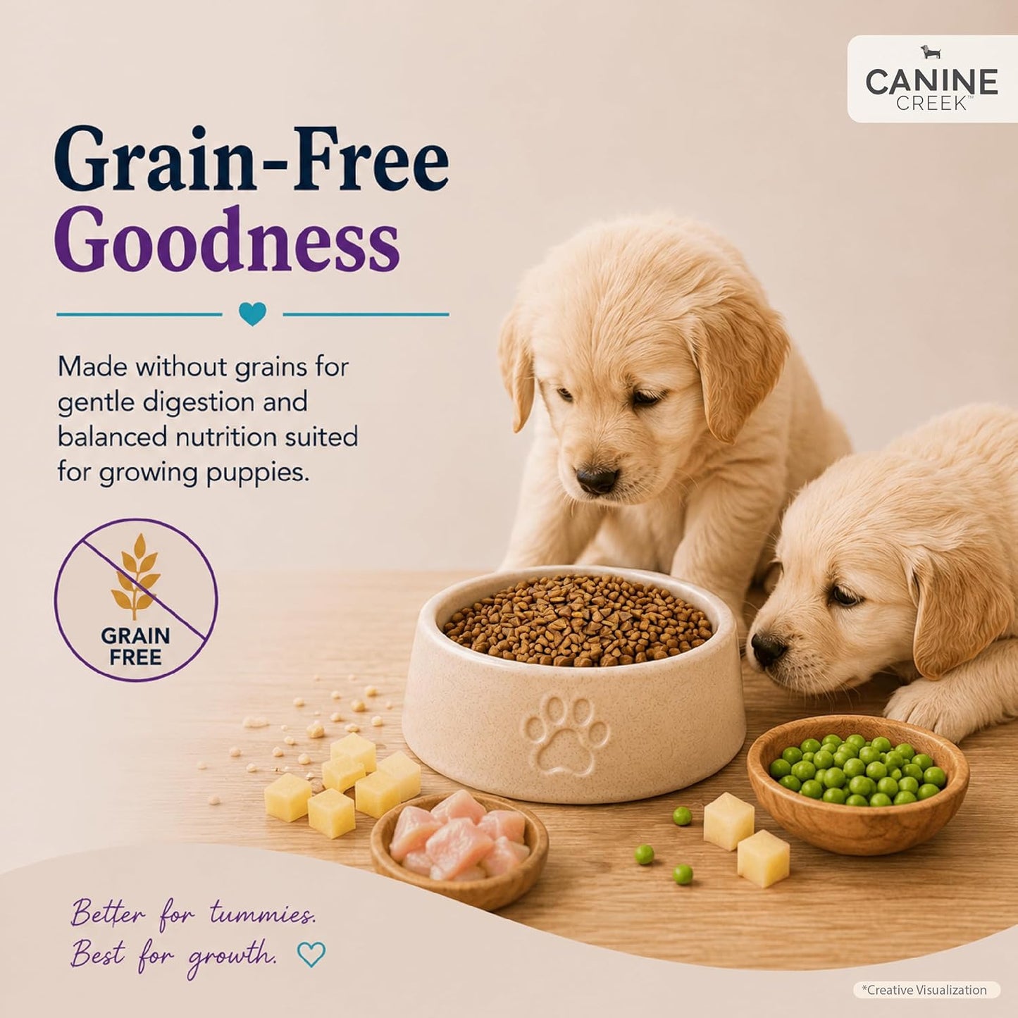 Canine Creek Starter Ultra Premium Dry Dog Food 1.5Kg Pack