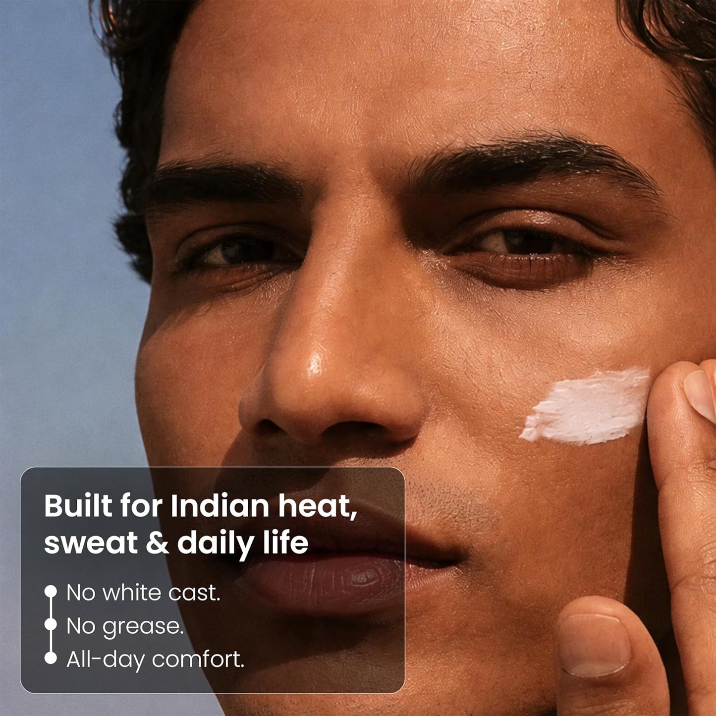 Personal Touch Sunscreen SPF 50 PA+++ for Face | Sunstalker Korea 3 in 1| Lightweight Sunscreen with No White Cast | Non-Greasy, Acne Safe & Oil-Free | With Niacinamide | For Oily & Dry Skin | 50 ml