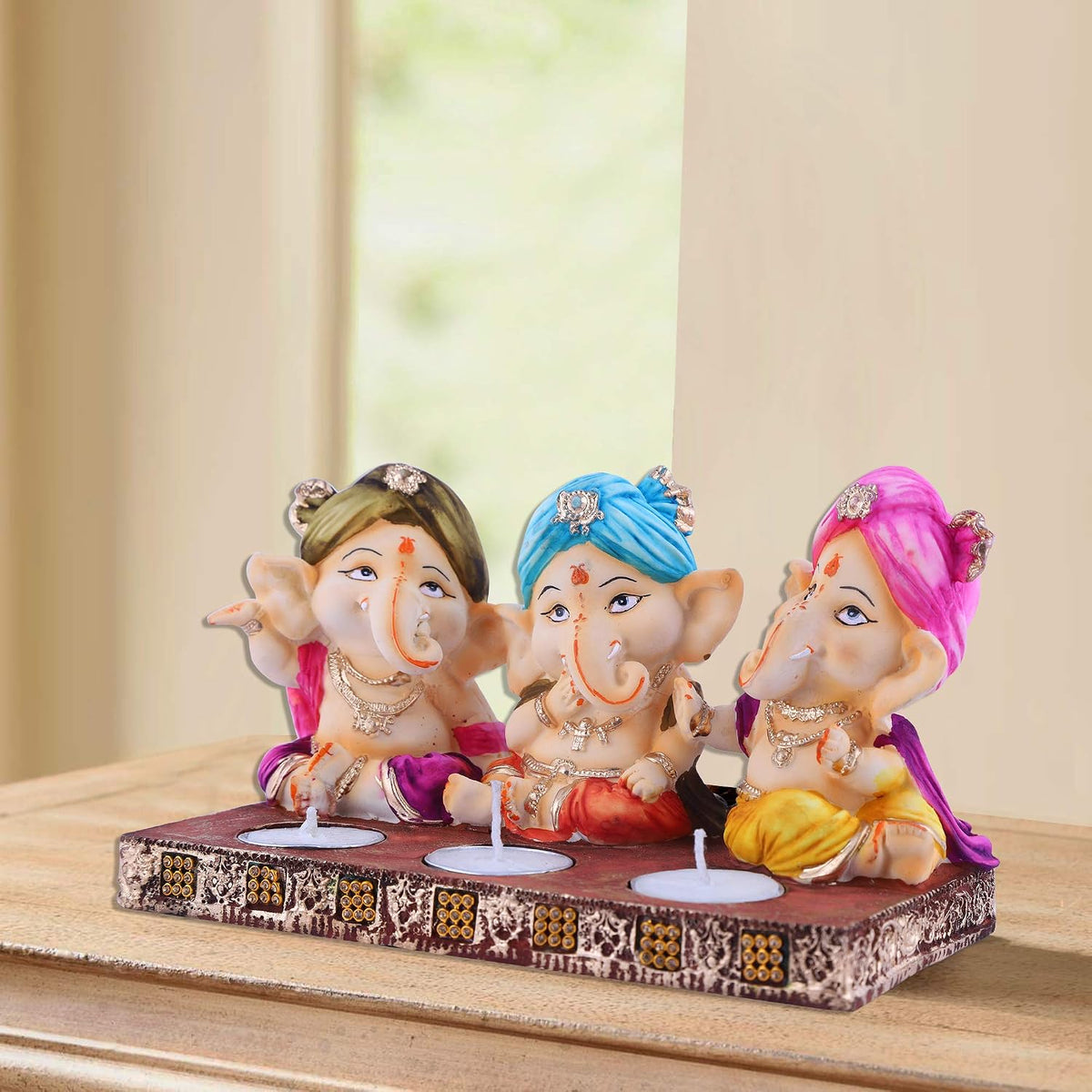 Dancing Ganesha Idol for Gift & Home Decor | Ganesha Statue for Home | GANPATI Statue | SHOWPIECE for Home Decor House Warming Gift