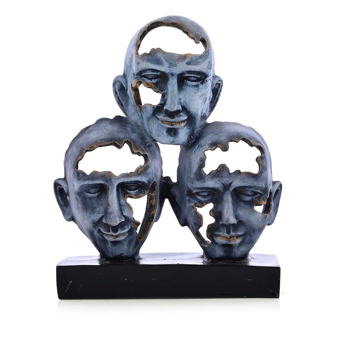 3-Face Idol Home Decor - Abstract Contemporary Modern Art Sculpture