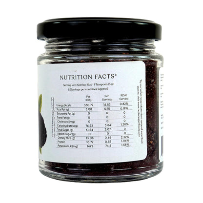 Nectar Superfoods Freeze Dried Mulberry Powder- 60 grams Jar-Pack of 1 Nos 100% Natural | No Added Sugar, Preservative-Free & Vegan | Processed in India