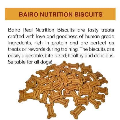 Bairo Healthy Dog Biscuit Treats – Chicken Flavour, 900g | High-Protein, Crunchy & Delicious Bone Shaped Biscuits for Dogs, All Life Stages | Promotes Healthy Teeth