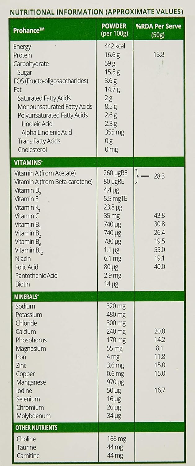 Prohance Nutrition And Food - 200 G (Vanilla), Powder,Pack of 1