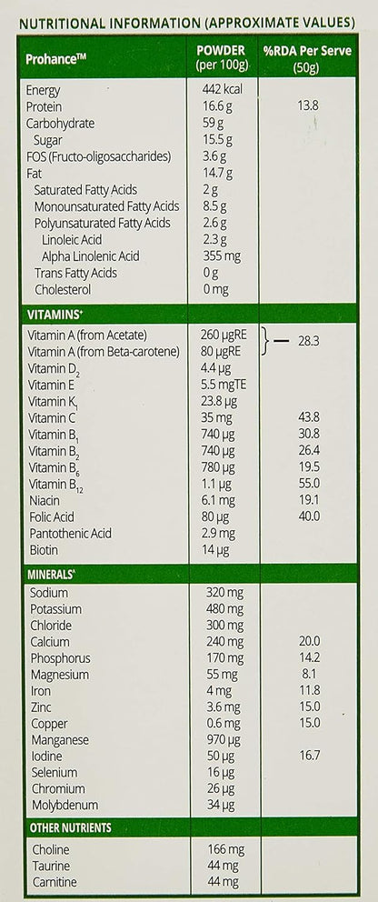 Prohance Nutrition And Food - 200 G (Vanilla), Powder,Pack of 1