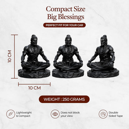 UNOVATE Lord Hanuman Idol for Car Dashboard, Home, Office, Hanuman Murti