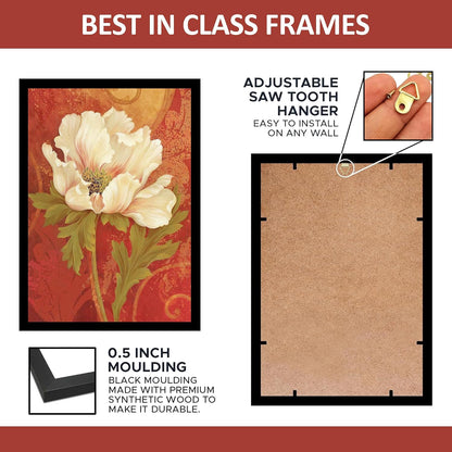 Wall Painting Frames For decor, Pictures Frame For Living Room, Home Decoration, Bedroom, Set of 3, 1pc- 23 x 30 cm, 2pc- 12.5 x 30 cm (Design 6)