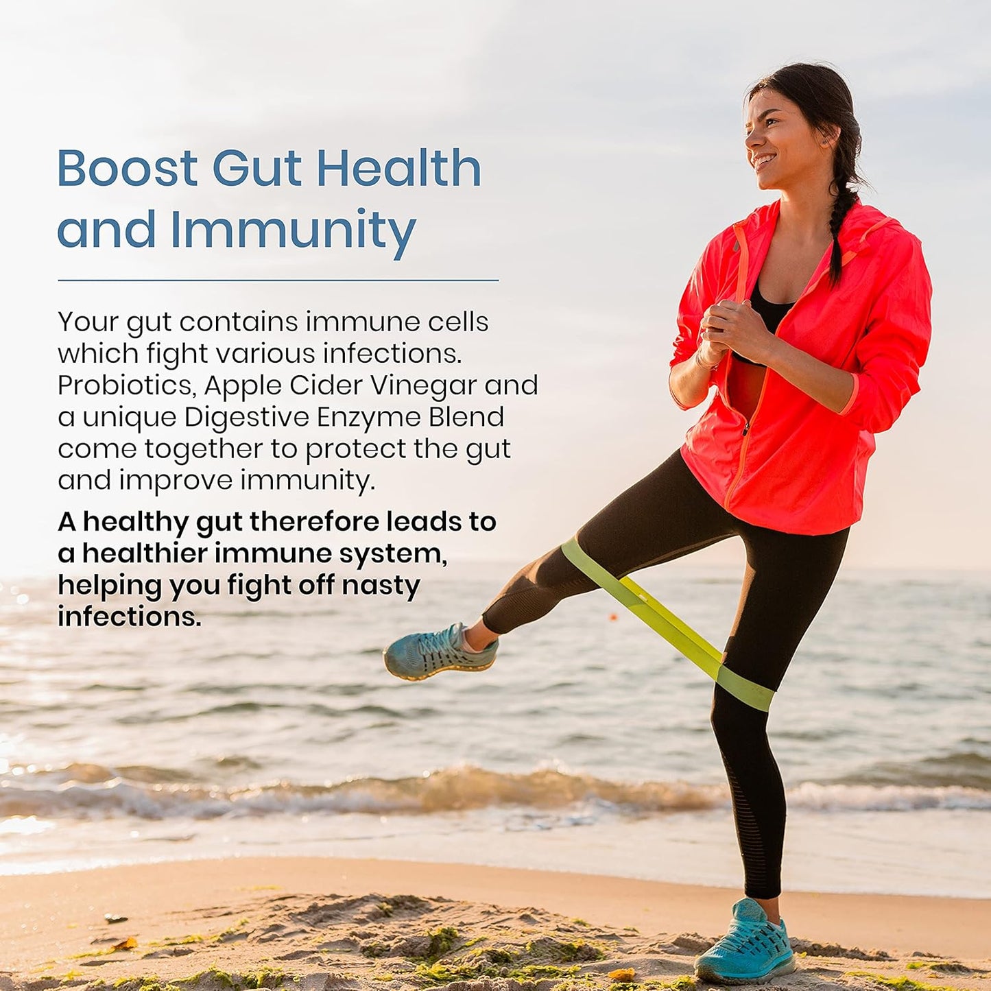 Wellbeing Nutrition Melts Healthy Gut | To Curb Indigestion, Gas, Acidity and Bloating, Gut Health Supplement with 10 Billion CFU Probiotics, Digestive Enzymes (30 Oral Strips)