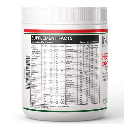 INLIFE Hepstan Liver Care Supplement | Whey Protein Powder with Vitamins Minerals & BCAAs | Nutraceutical for Men and Women – 300g (Vanilla)