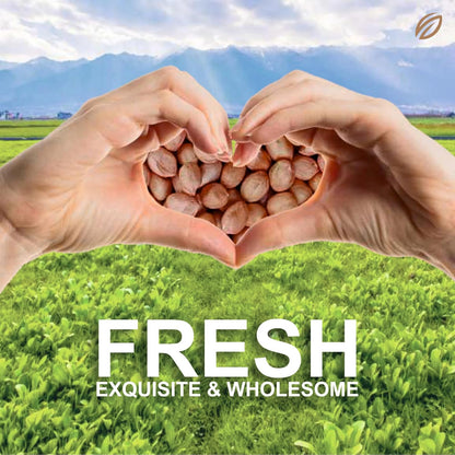 SHREGO Pink Raw Peanut, Vacuum Packed (1 kg) Premium Moongfali