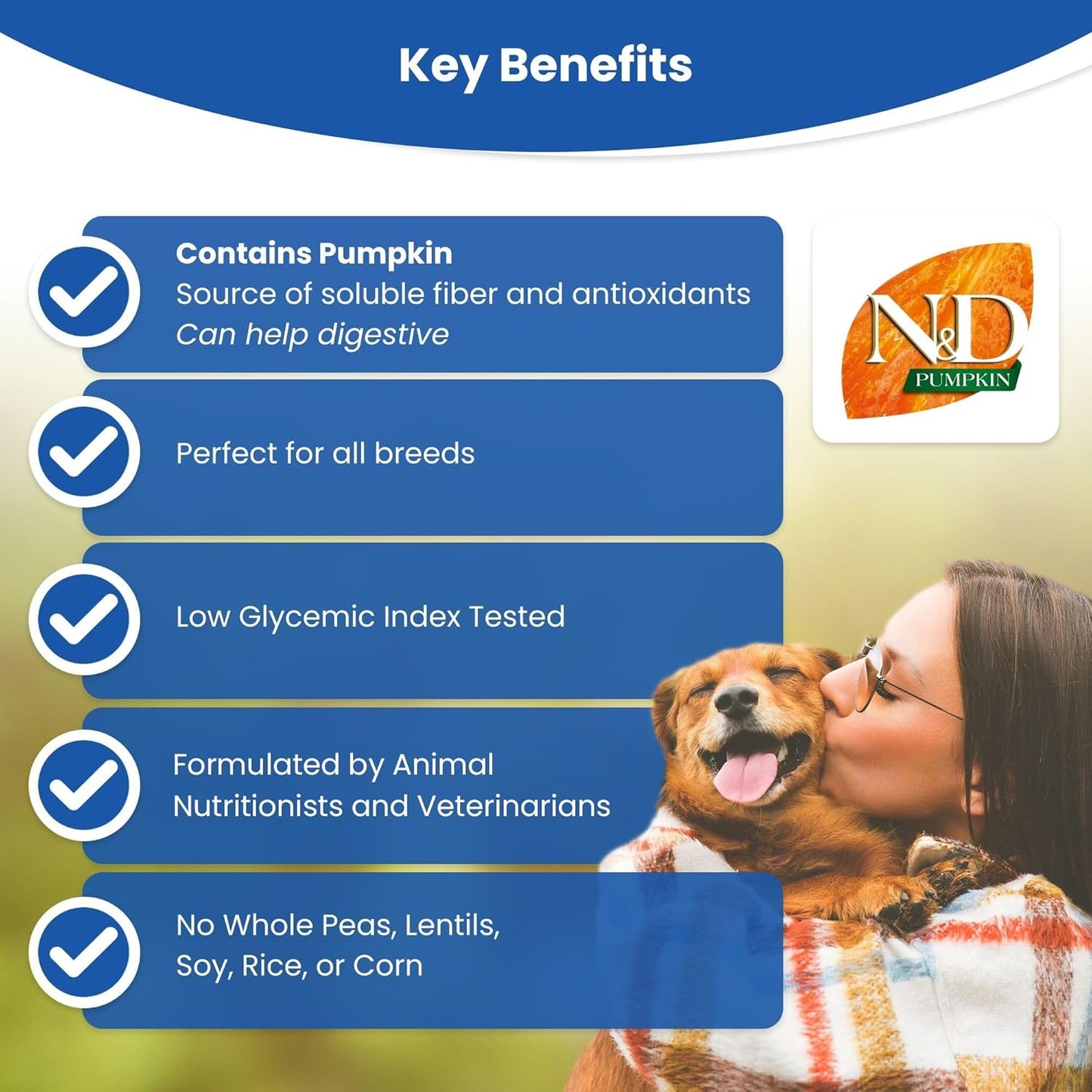 Farmina N&D Pumpkin Adult Mini Dog Food | Chicken, Pomegranate & Pumpkin | Rich in Anti-oxidants | Complete Food for Adult Dogs | 0.8kg | No Artificial Preservatives
