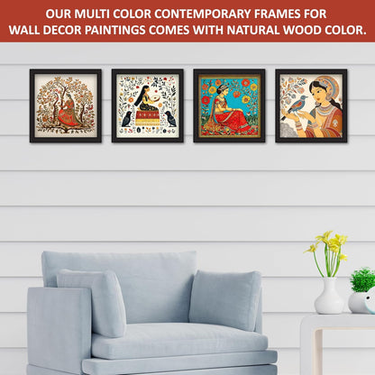 Framed Art Painting For Home, Living Room, Hall | Traditional Paintings With Frame For Home Decor (Rajasthani D2)
