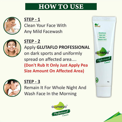 PROFESSIONAL CREAM 20GM Face Cream For Melasma Dark Spots Pigmentation and Anti Ageing With Vitamine C & E & B3