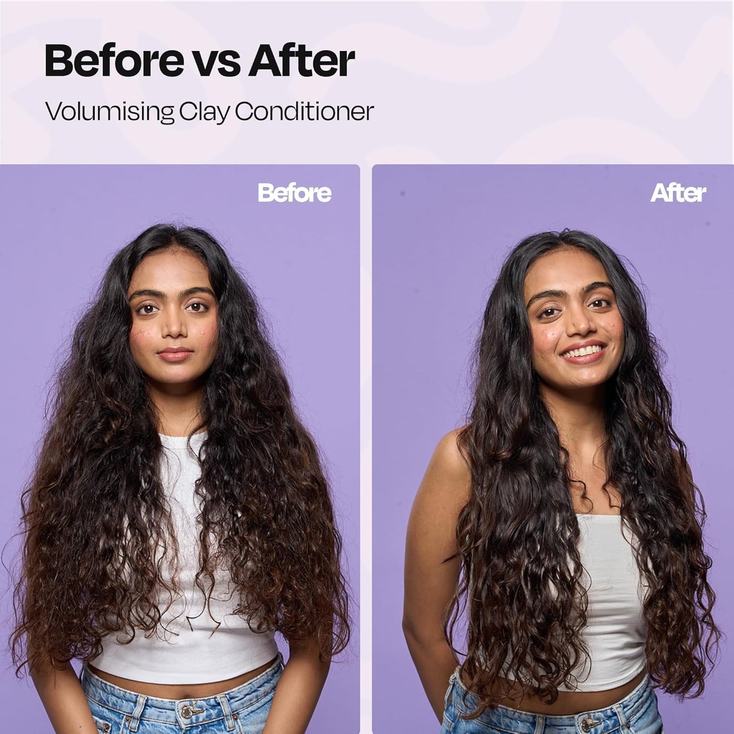 MANETAIN Volumising Clay Conditioner 200gm for Curly & Wavy Hair | Oil Control & Detoxifying Formula for Frizzy Hair with Manicouagan Clay & BIOVOLUME™ | Lightweight, CG-Friendly Hair Conditioner