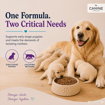Canine Creek Starter Ultra Premium Dry Dog Food 1.5Kg Pack