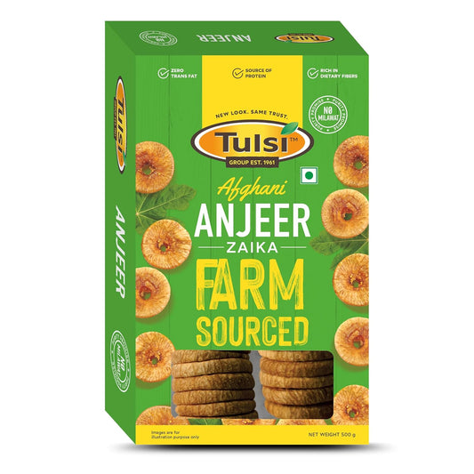Tulsi Dry Figs Dried Anjeer Zaika 500 gms