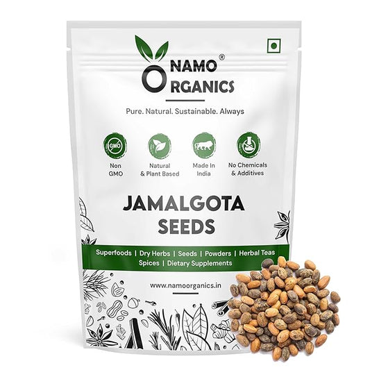 200gm - jamal gota beej | Jamalghota Beej - Jamal ghota Seeds - Croton Seeds - Croton Tiglium (200g)