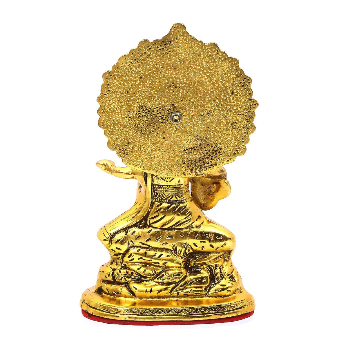 Premium Gold Plated Saraswati Idol Murti Statue for Home and Pooja Decor| Saraswati Murti for Gift, 33 x 13 Centimeters