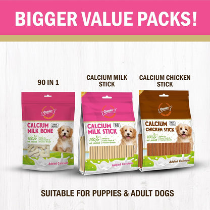 Gnawlers Calcium Milk Stick 270 Gm