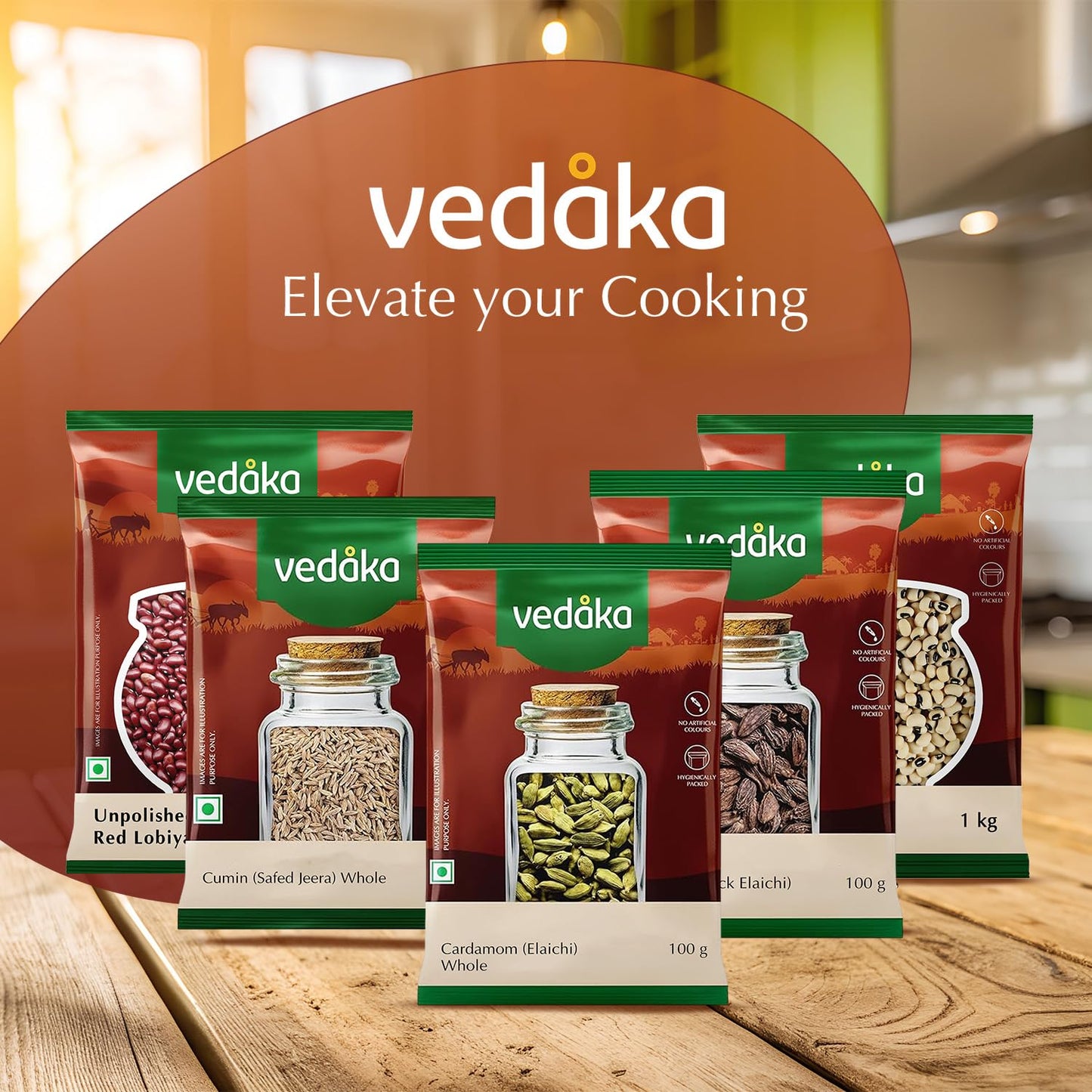 Vedaka Cumin (Safed Zeera) whole, 200 g