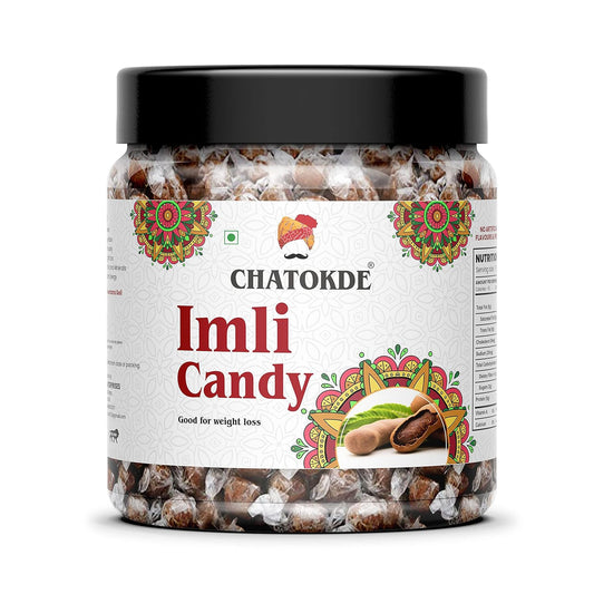 CHATOKDE Imli Candy, Khatti, Methi Imli, Tamarind Twist Candy, Tamarind Candy - 400Gm