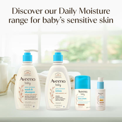 Aveeno Baby Wash and Shampoo Lightly Scented (12 fl oz)