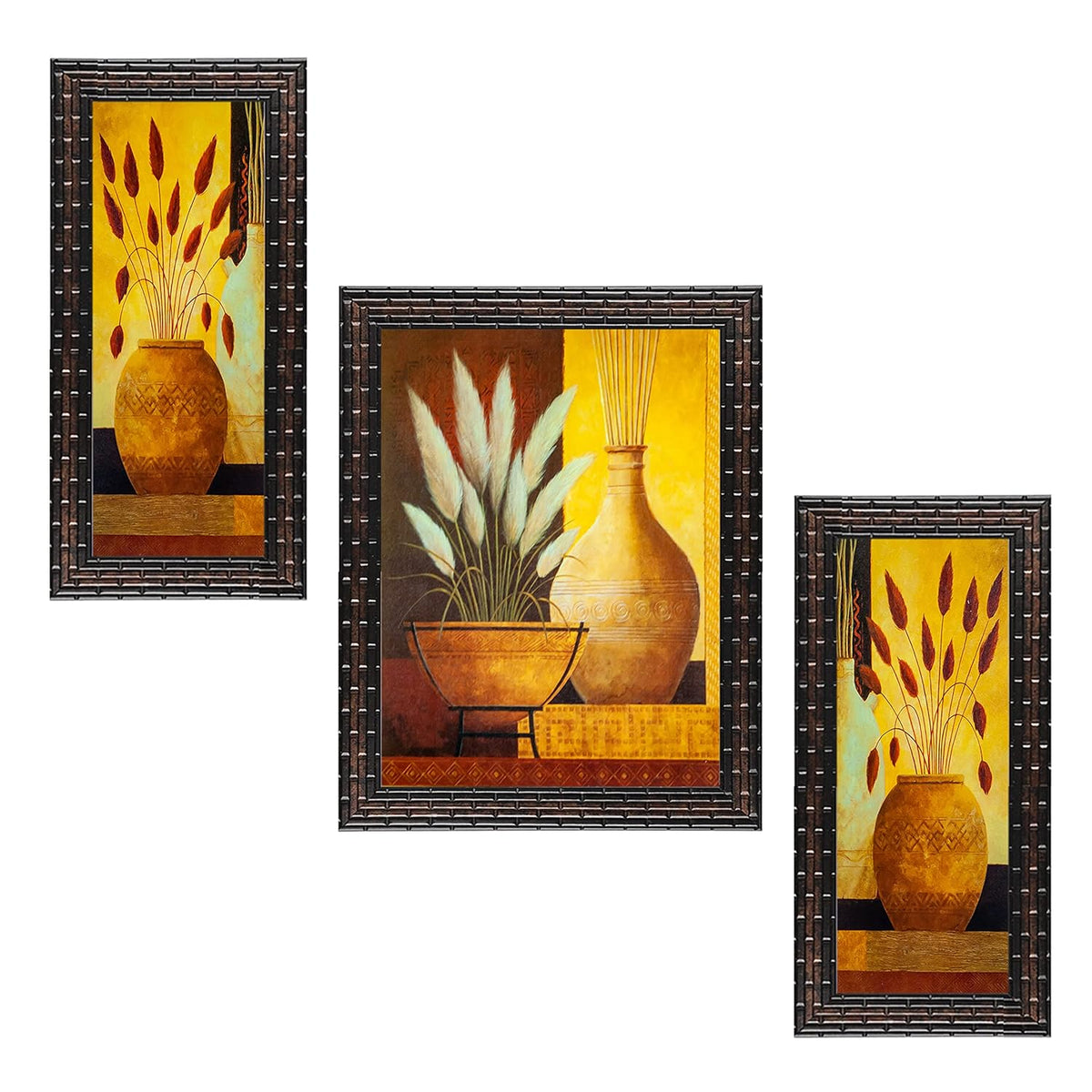 3 PC Set of Floral Paintings (1092)