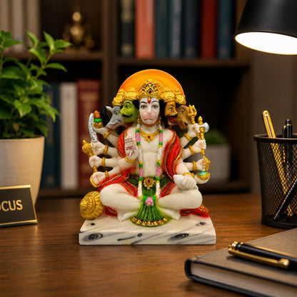 UNOVATE Panchmukhi Hanuman Idol for Door Entrance | Home Temple | Big