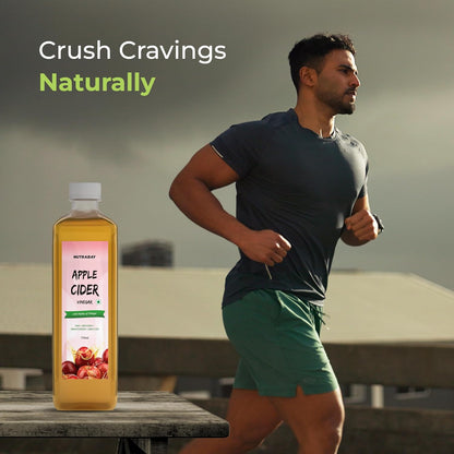 Nutrabay Wellness Apple Cider Vinegar - ACV with Mother of Vinegar | Raw, Unfiltered, Unpasteurized - 750 ml