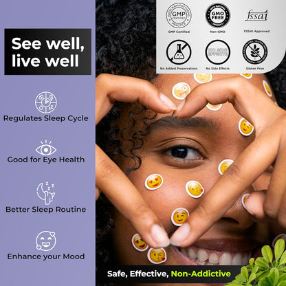 Zephivo HEALTH VEDA ORGANICS PRIVATE LIMITED Plant Based Eye Care with Lutemax 2020 I 60 Veg Tablets I Protects from Blue Light & Improves Vision I For both for Men & Women