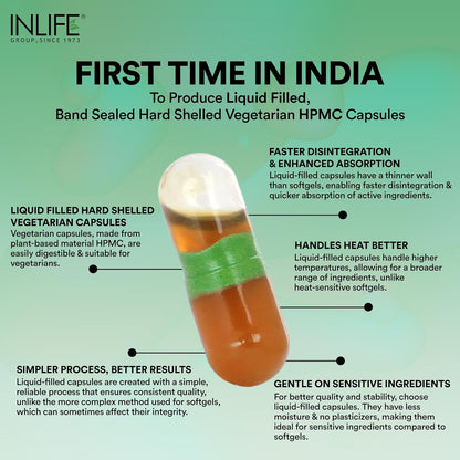 Inlife Neem Seed Oil Supplement, 500Mg (60 Vegetarian Capsules)