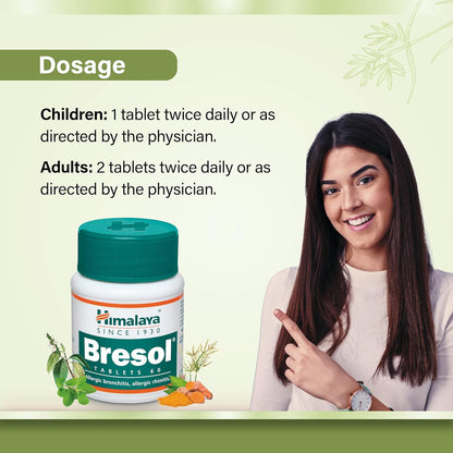 Himalaya Bresol Tabs 60's Sales