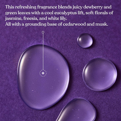 The Body Shop Dewberry Fragrance Mist 100ml Refreshing Body Spray with Fruity and Floral Scent, Lightweight Daily Fragrance with Jasmine and Musk, Vegan Certified Nostalgic Classic