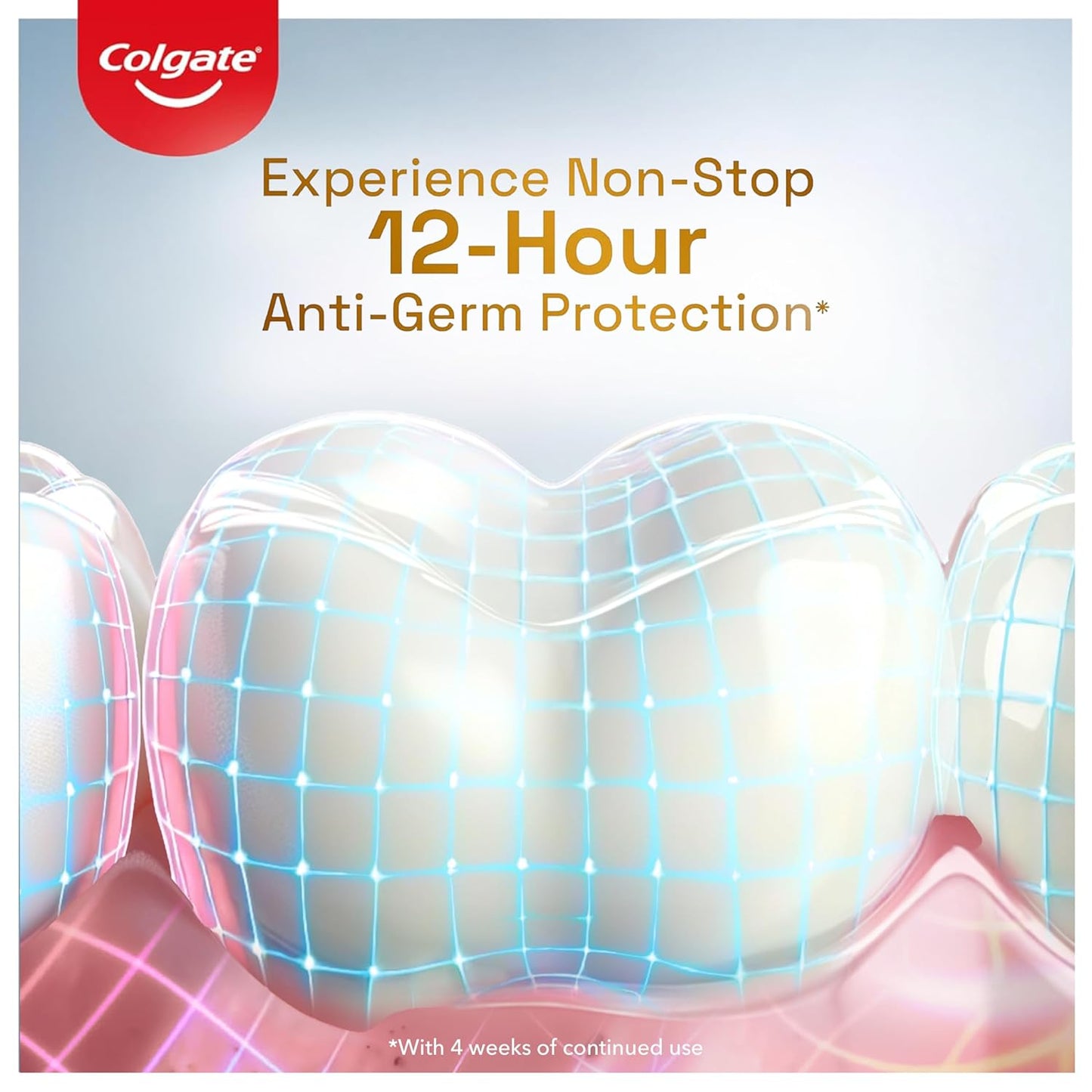 Colgate Total Advanced Health Anti-germ Toothpaste, 480g, Tooth Paste with 12-Hour Anti-Germ Protection, Whole Mouth Health (Combo Pack Offer) (Pack of 2)