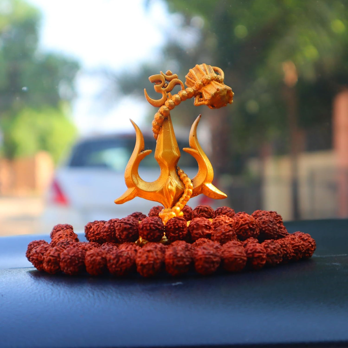 Adiyogi Shiva Statue for Car Dash Board, Pooja & Gift, Mahadev Murti, Idol, Lord Adiyogi Shankara for Home & Office Decor | for Gifting (Trishul, Fantasy, 5 Cm, 13 Cm)