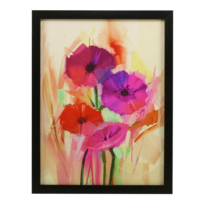 3 Pc Set of Floral Paintings (1063)