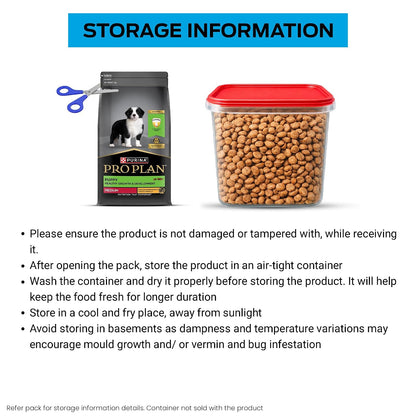 Purina Pro Plan Puppy Dry Food for Medium Breed Dogs, 1kg Pack | With Chicken, Natural Colostrum, Supports Immune System, Scientifically Proven Antioxidants, Complete Nutrition