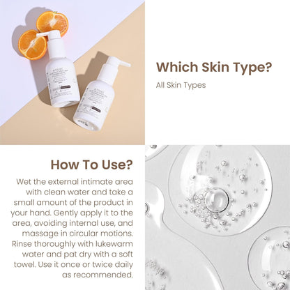 Personal Touch Skincare Intisafe pH 3.5 Intimate Wash | Re-Moisturising Mild Vaginal Wash 100ml