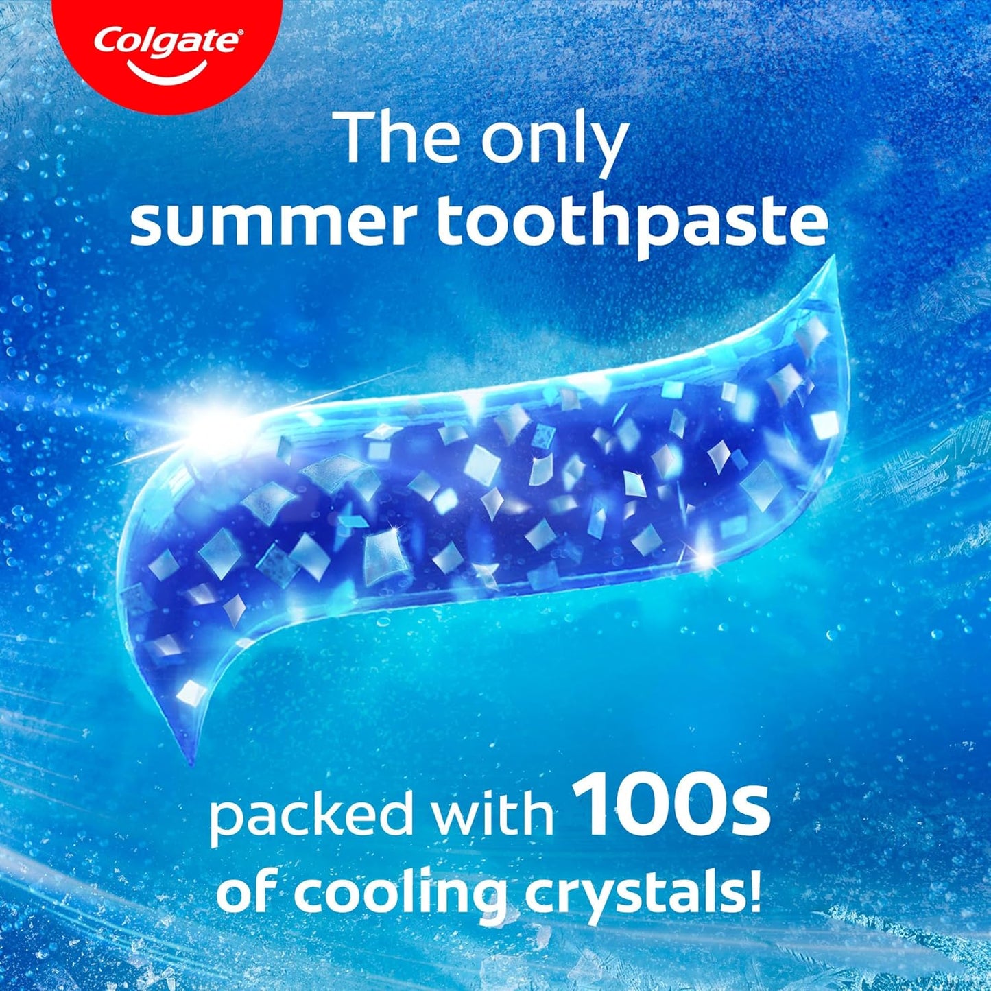 Colgate MaxFresh Breath Freshner Cavity Protection Toothpaste, 150g, Peppermint Ice, Blue Gel Paste with Menthol, Cooling crystals for fresh breath