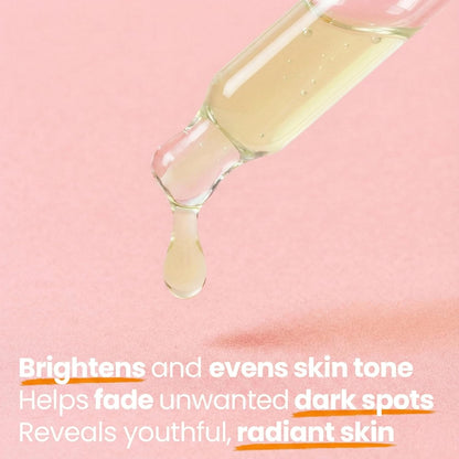 SeoulCeuticals Korean Skin Care Kojic Acid Serum Alpha Arbutin – Dark Spot Remover Corrector Glycolic Acid + K Beauty 1oz