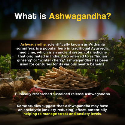 Zephivo HEALTH VEDA ORGANICS PRIVATE LIMITED Ashwagandha 1000Mg | High Strength Potent Formula | Boosts Immunity & Energy | Rejuvenates Mind & Body | 60 Veg Tablets | For Both Men & Women