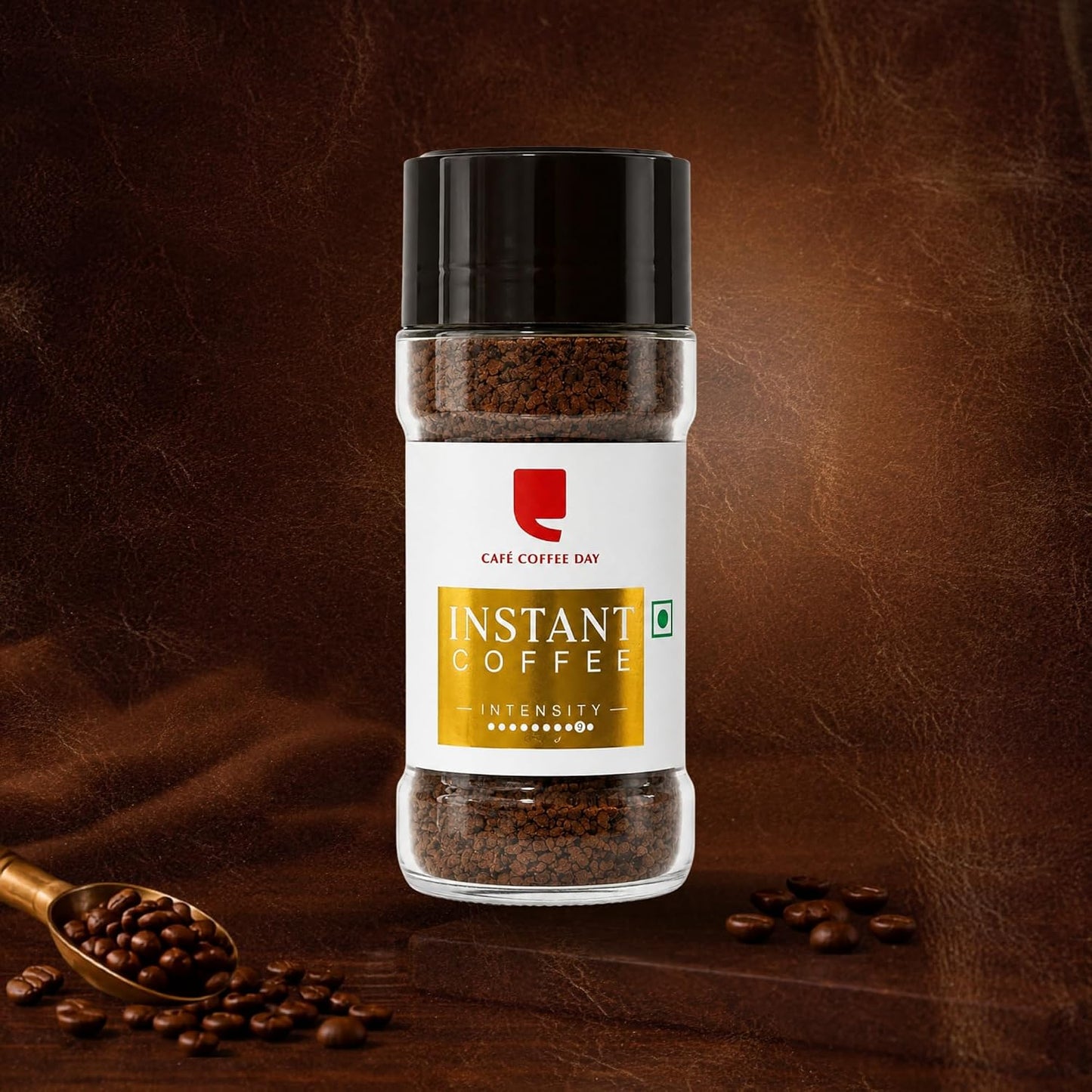 Cafe Coffee Day Strong Instant Coffee | Strong Blend | Dark Roasted To Perfection | Intense, Bold And Strong Flavour | Have It With Milk Or Without | Cold & Hot | Rich Aroma | Perfect for Espresso, Cappuccino, and Black Coffee Lovers