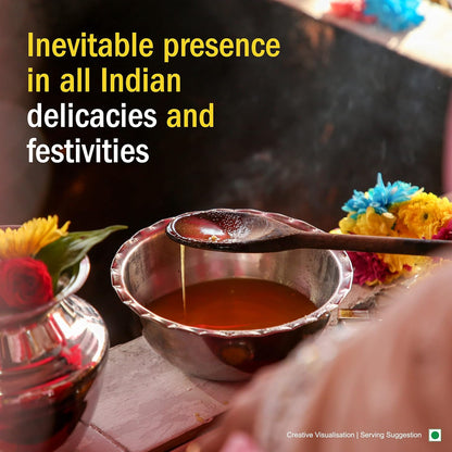 Aashirvaad Pure Cow Ghee, PET Jar, Rich Aroma