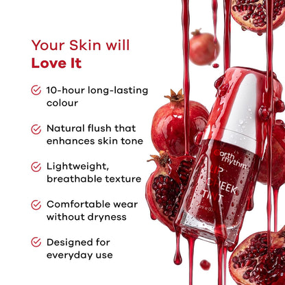 Earth Rhythm Lip & Cheek Tint – 10 Hour Wear, 100% Plant-Based Pigments, No Silicones, No Mineral Oil - Brandy