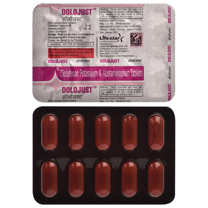 Dolojust - Strip of 10 Tablets