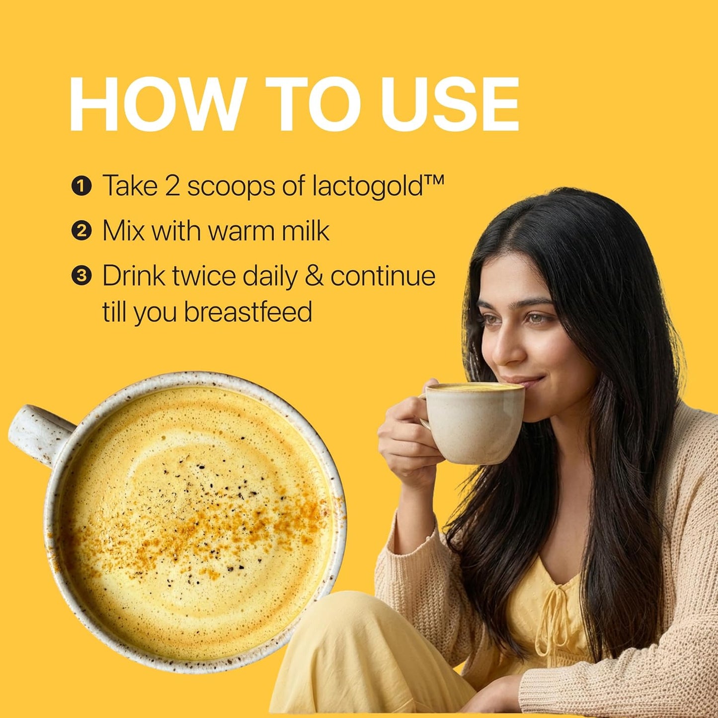 LactoGold™ Lactation Granules | Not Just More But Better BreastMilk | 4X Shatavari, Moringa, Curcumin & Piperine | 300g | Pack of 1 |