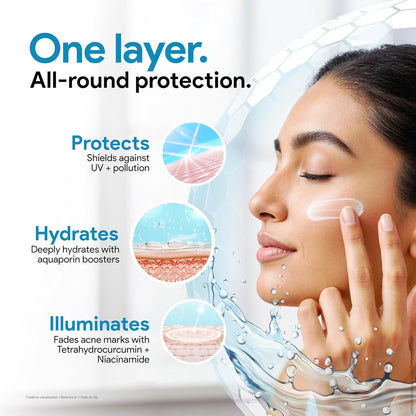SUNHEAL Hydra hydrating sunscreen lotion SPF 50+ PA +++