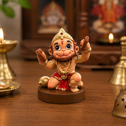 UNOVATE Hanuman Idol for Car Dashboard, Premium Idol for Home, Office Desk
