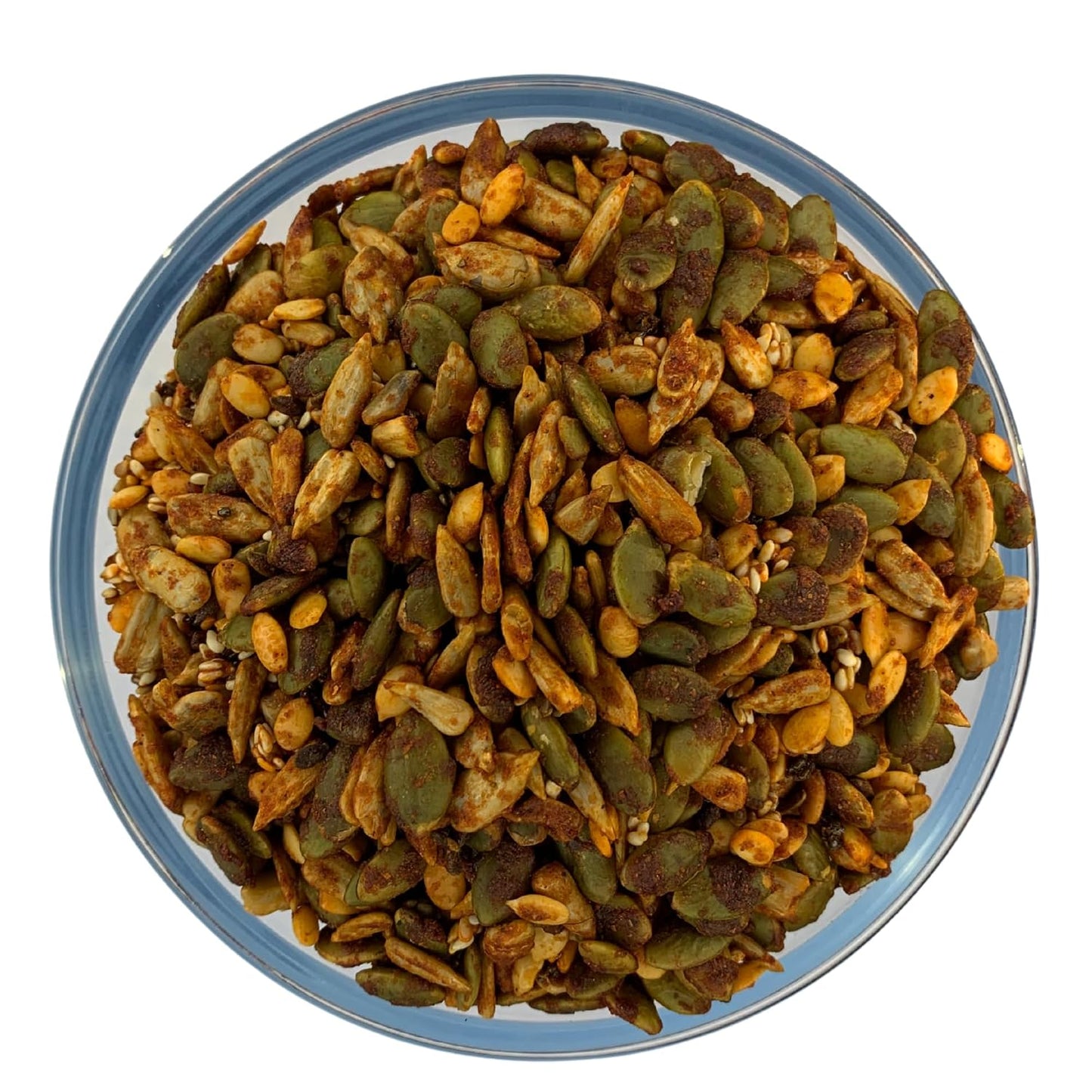 Everiday Honey & Peri Peri Roasted 6-in-1 Super Seed Mix | 250g | Pumpkin, Sunflower, Watermelon, Sesame, Chia & Flax | Healthy Crunchy Snack for Daily Nutrition | High Protein, Fibre & Omega-3 | Vegan & Gluten-Free