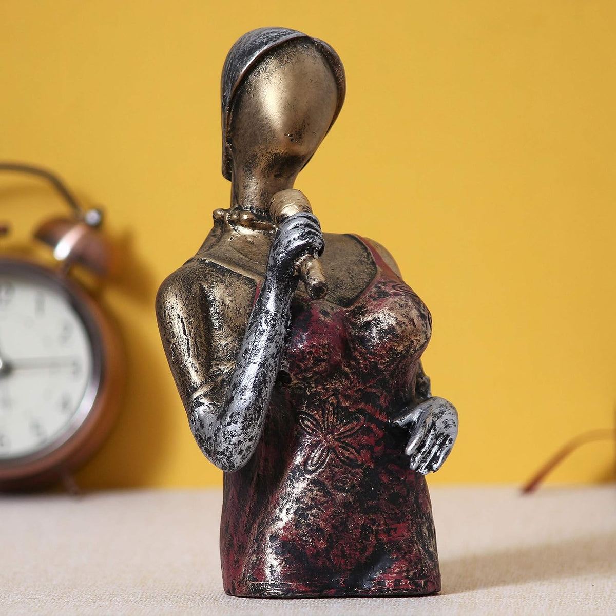 Singing Lady Decorative Statue
