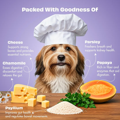 Pawfect Nature's Munch Health & Digestion Dog Treat| For Better Health and Digestion for Dogs| Freeze-Dried bite size| All natural| Grain & Gluten free| Low calorie| Healthy Training Treats(75g/2.7oz)